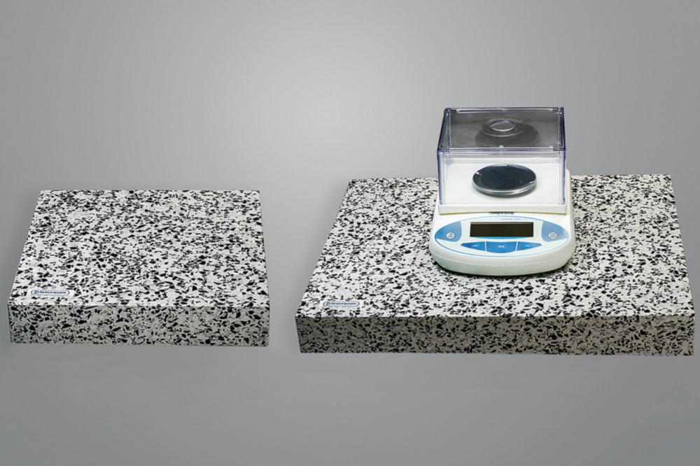 BEL-ART-Anti-vibration platform small, Vibrasorb®, 350x350x76mm