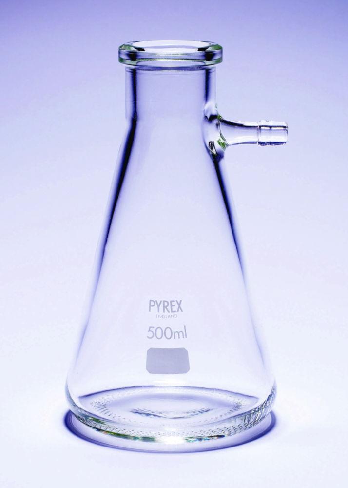 DWK Filter Flask 3000ml Type Büchner Plain Side Arm Pyrex Pack of 5