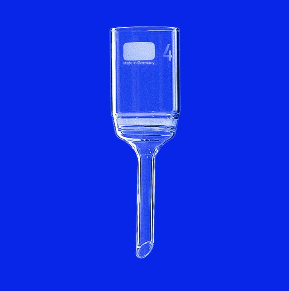 Filter funnel 500 ml, por. 1 filter plate Ø 95 mm, height 200 mm borosilicate glass 3.3