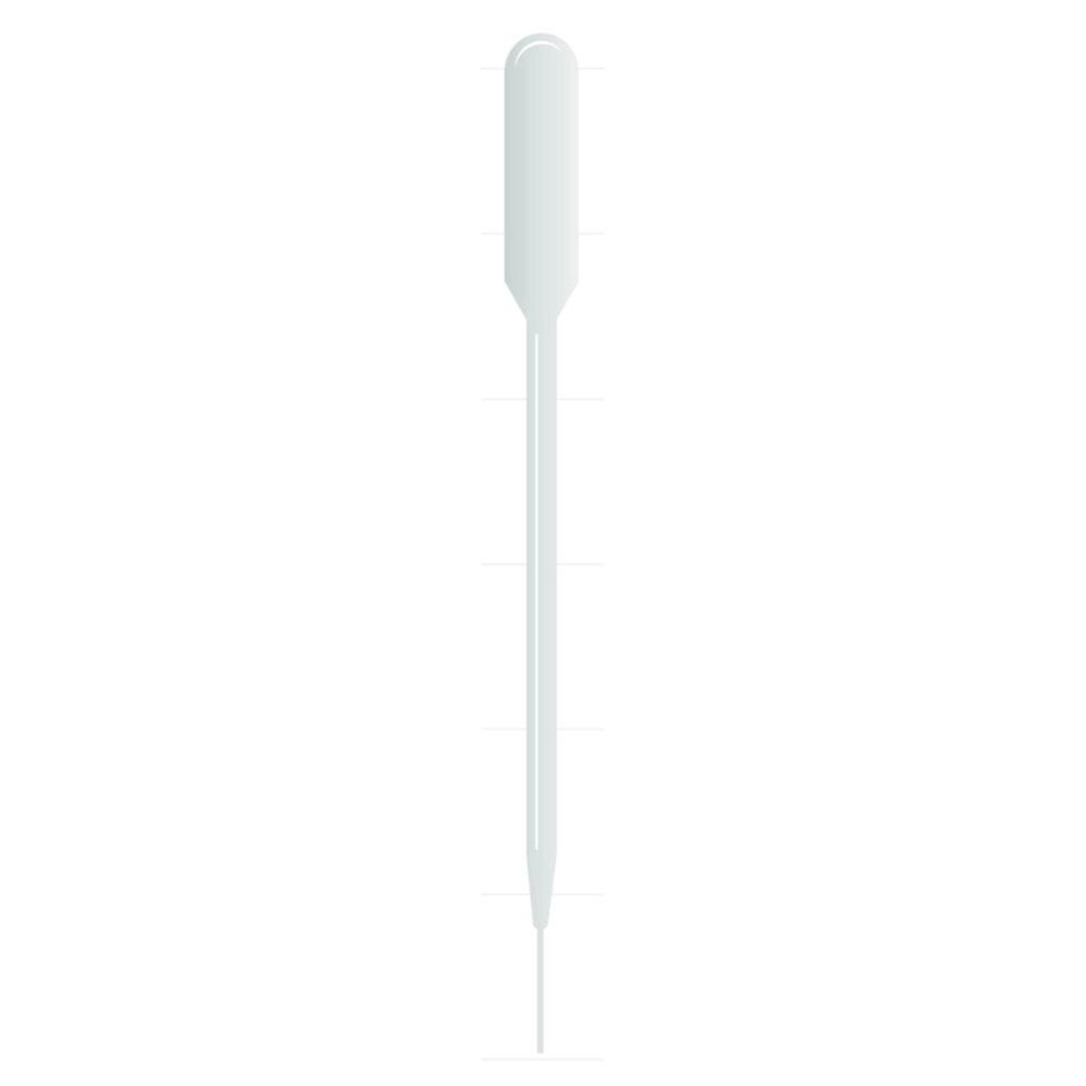 Thermo Samco Transfer Pipets 5.8 mL Sterile, Extra Fine Tip, No Label, Individually Wrapped, Pack of 500