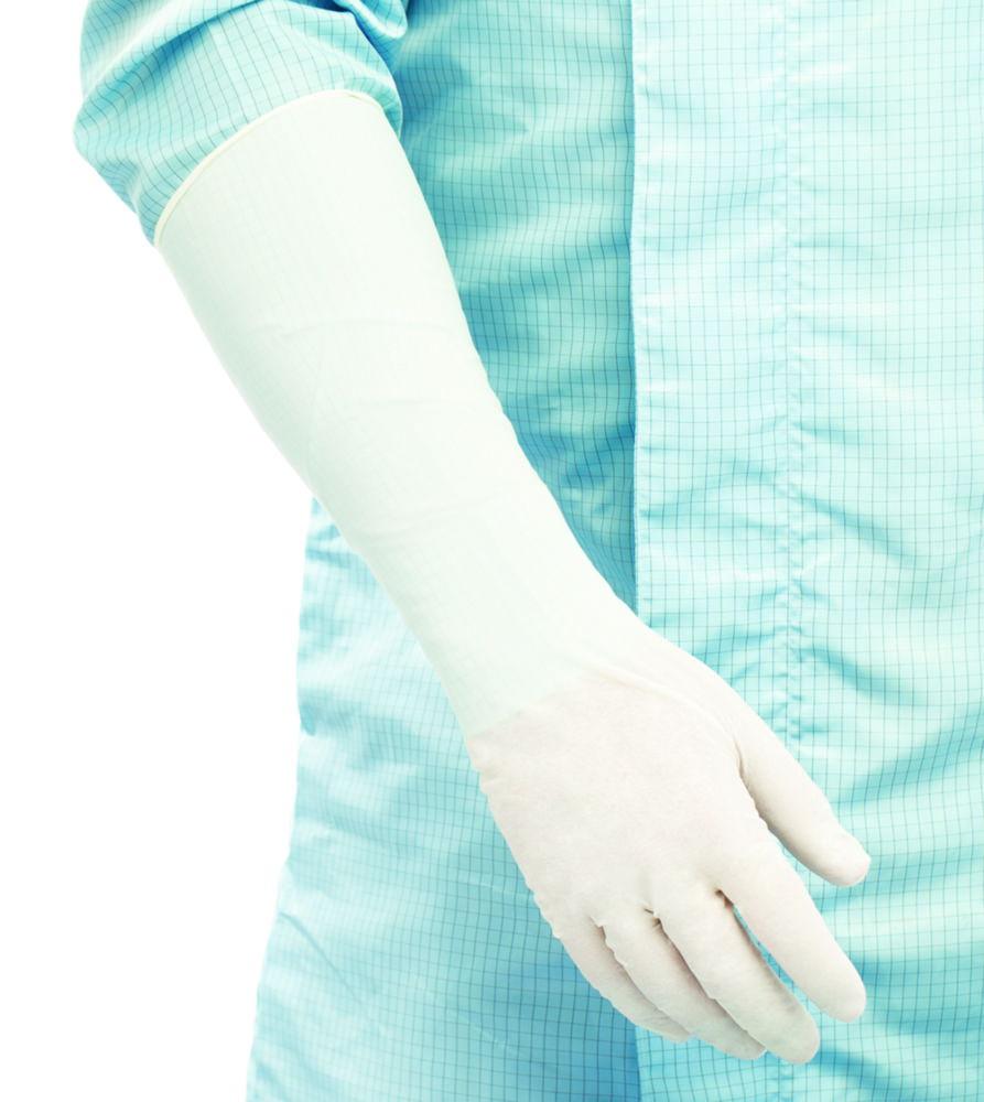 BioClean Cleanroom Gloves NERVA size S (6.5-7) Nitrile, 400 mm, pack of 10x100