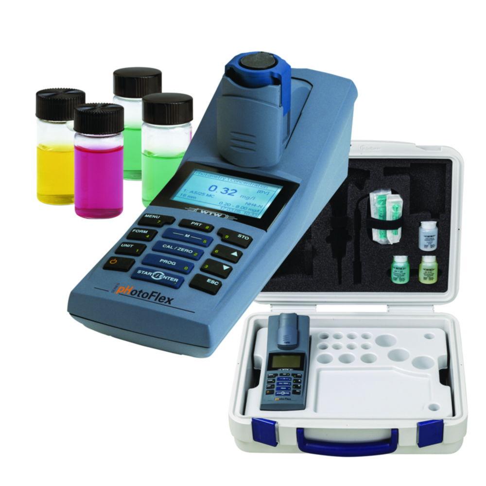 Xylem WTW LED Filter Photometer PhotoFlex pH Set in Field Case with Table Insert including Sentix 41


