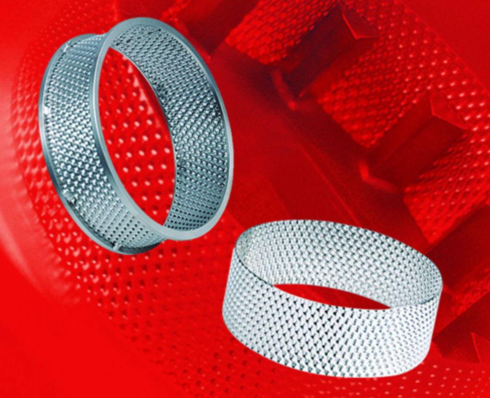 Fritsch Sieving Ring with Trapezoidal Holes (0.08 mm)