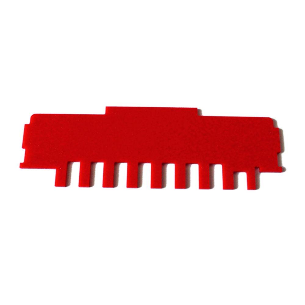 Thistle Scientific Comb with 8 Samples MC, 1 Marker, 1.5 mm Thick Comb Block MSMIDI96ST-8-1.5-CB​