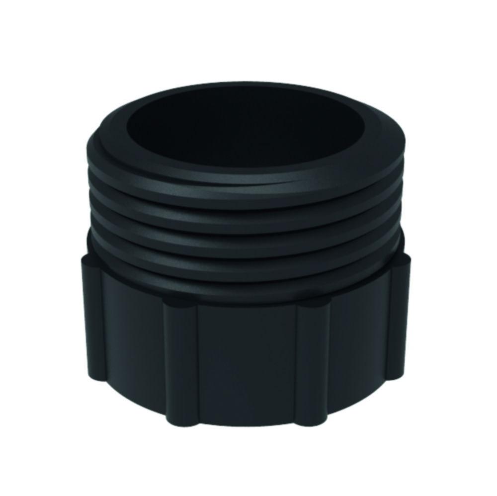 SCAT Thread Adapter, PE-HD S60 (f) to 2"-Trisure (f), Electro Conductive

