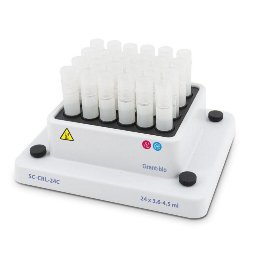 Heating/Cooling Block for PCMT/PCMT PLUS for 24x 3.6-4.5ml cryo-tubes