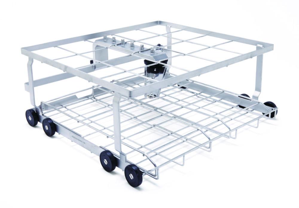 Carriage A 202 for sieve dish Luer-Lock connection, integrated washing arm