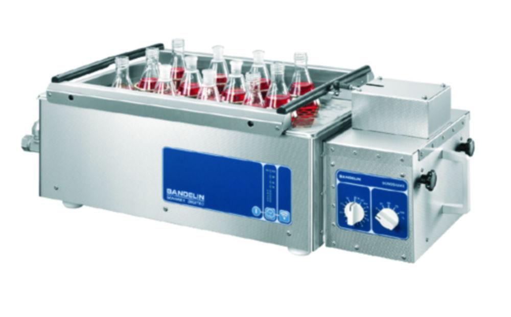Bandelin Ultrasonic Bath DT 1028 F + Shaking Device SA 1028, SONOSHAKE, 9.5L, 1280W, without heating
