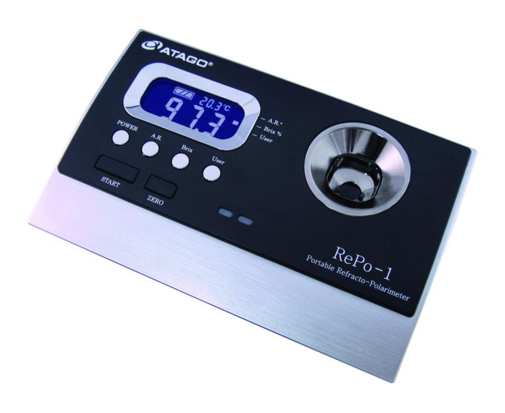 ATAGO 2in1 Refractometer Polarimeter RePo-5
-5° to +5°,1.3306 to 1.5050,0 to 85%, +15°C to +40°C
