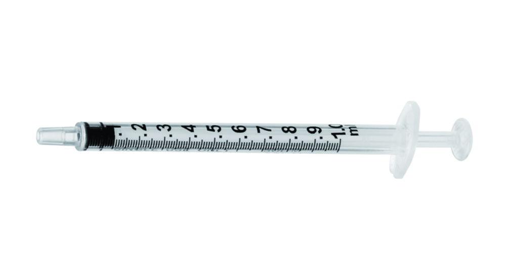 B. Braun SOL-M Fine Dosage Syringes 1 ml, Three-Part, with Luer Attachment, Graduation 0.01 ml, DIN EN ISO-NORM 7886-1, Pack of 100

