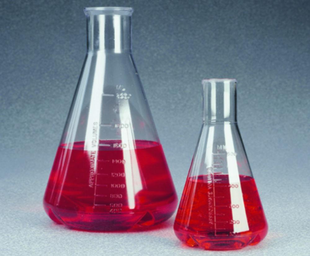 Thermo Nalgene 250 mL Polycarbonate Erlenmeyer Flask with Baffles