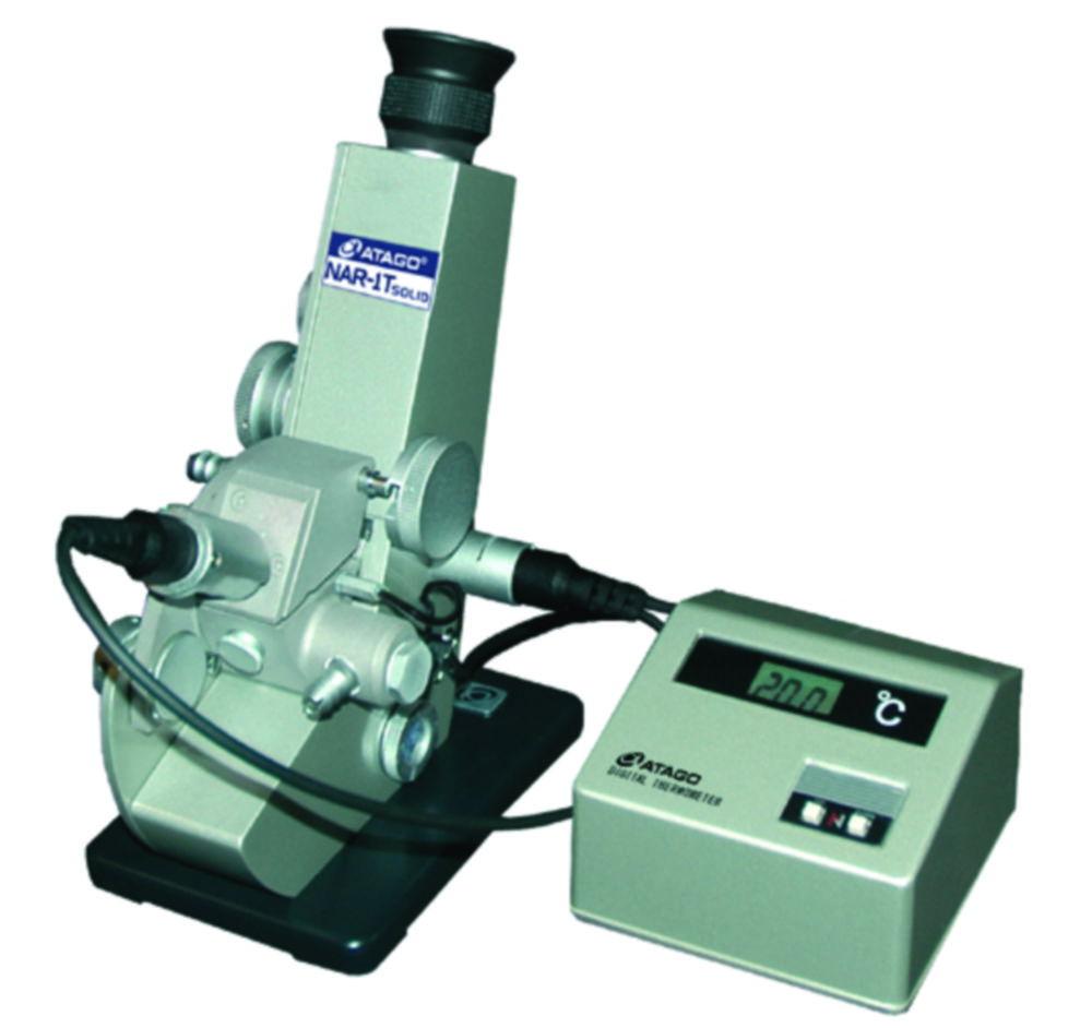 ATAGO Abbe Refractometer NAR-1T (Solid for Liquid and Solid Samples)

