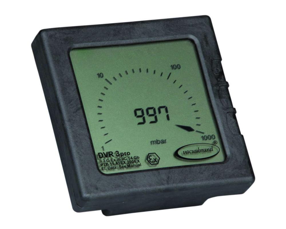Vacuubrand DVR 3pro Vacuum Gauge PTB 19 ATEX 2004 X: II 2G Ex ib IIC T4 Gb