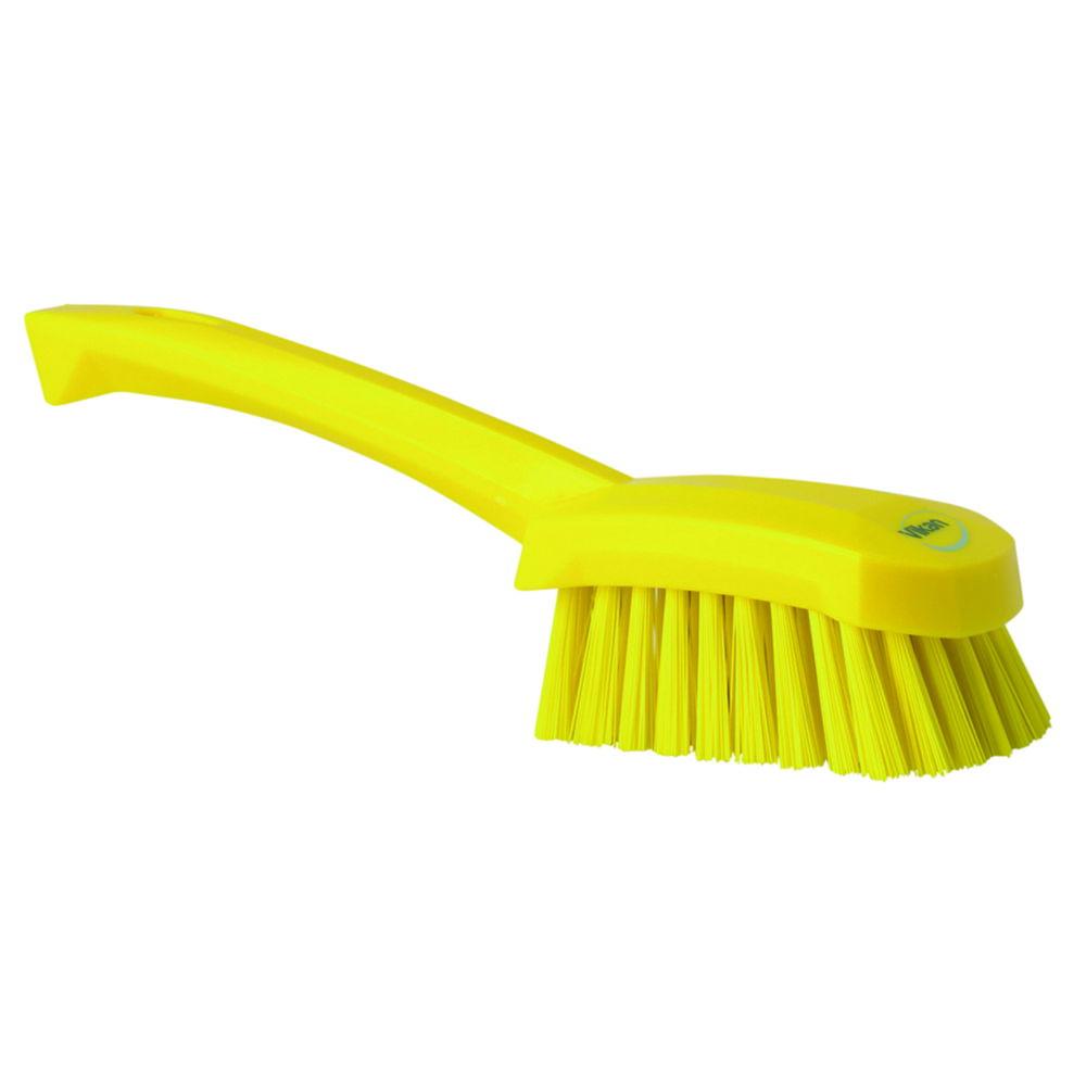 Vikan Washing Brush with Short Handle 270 mm, Hard, Yellow

