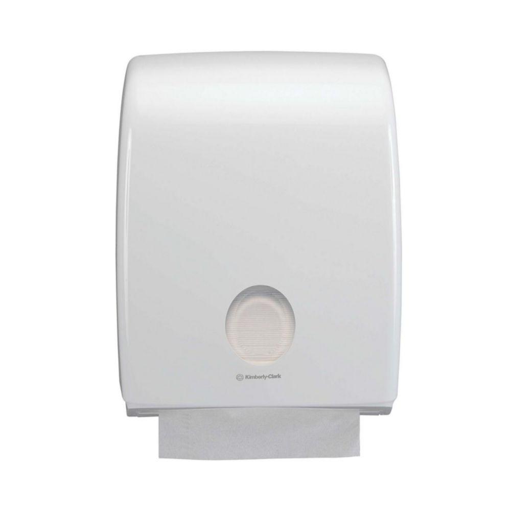 AQUARIUS* hand towel dispenser standard, white, 40,7 x 31,7 x 15 cm