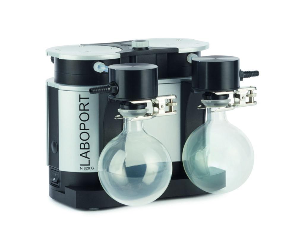 LABOPORT® Vacuum pump system SR 820 G 6mbar, 0.1 bar g, motor IP 30, 20 l/min, 240 V 50/60 Hz, 282x234x260mm