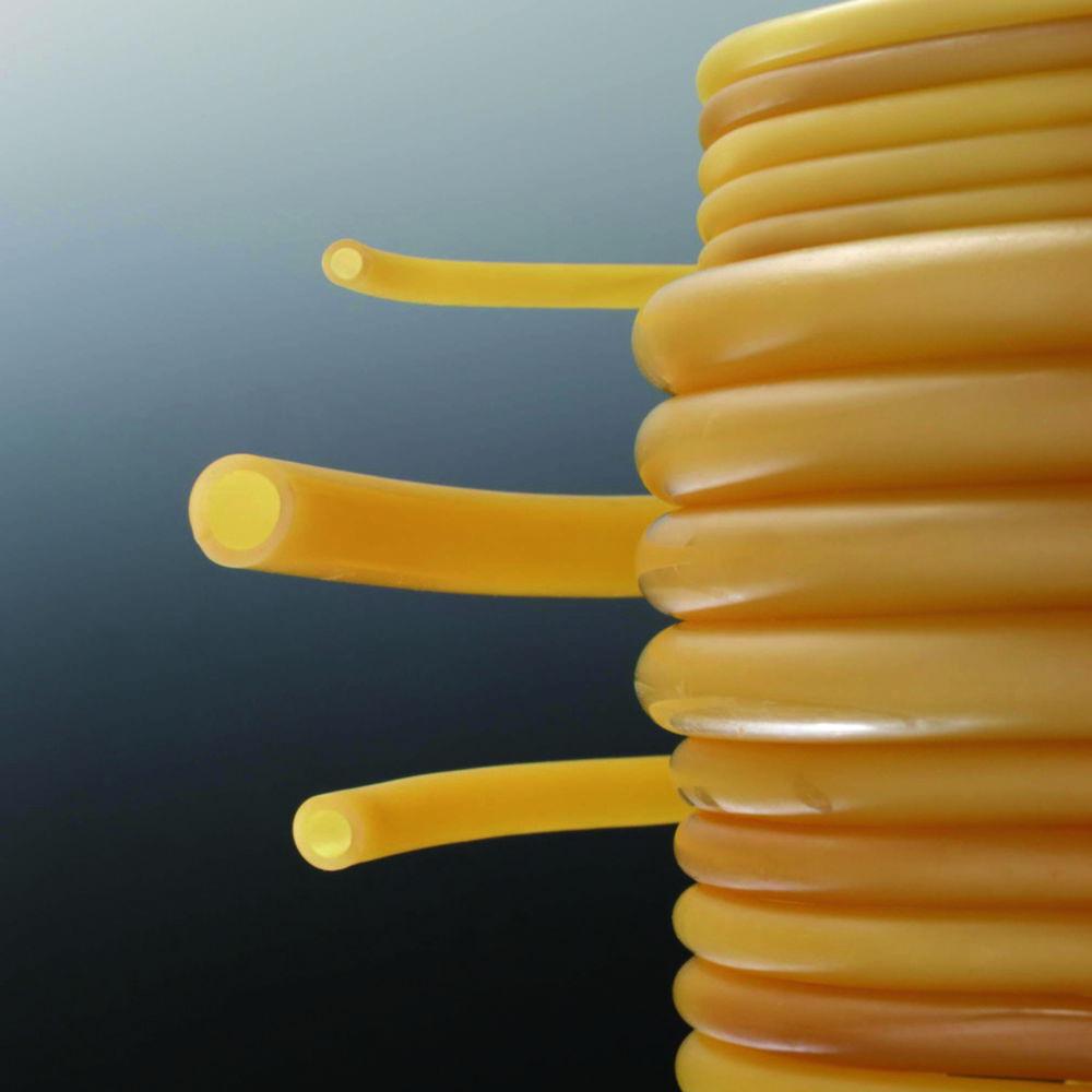 Deutsch & Neumann Latex Tubing 9.00 x 2.00mm Natural Rubber (NR), Light, Transparent, Sterilizable to 120°C
