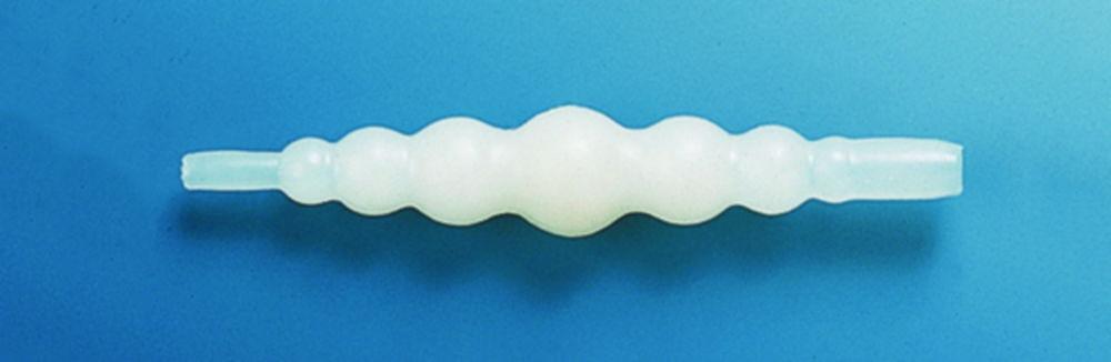 BRAND Tubing Connector, PP, Straight, 5-17 mm, 110 mm, Pack of 10