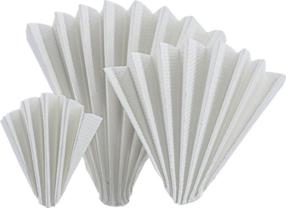 Macherey-Nagel Filter Papers Folded MN 614, 1/4, 385 mm, Pack of 100

