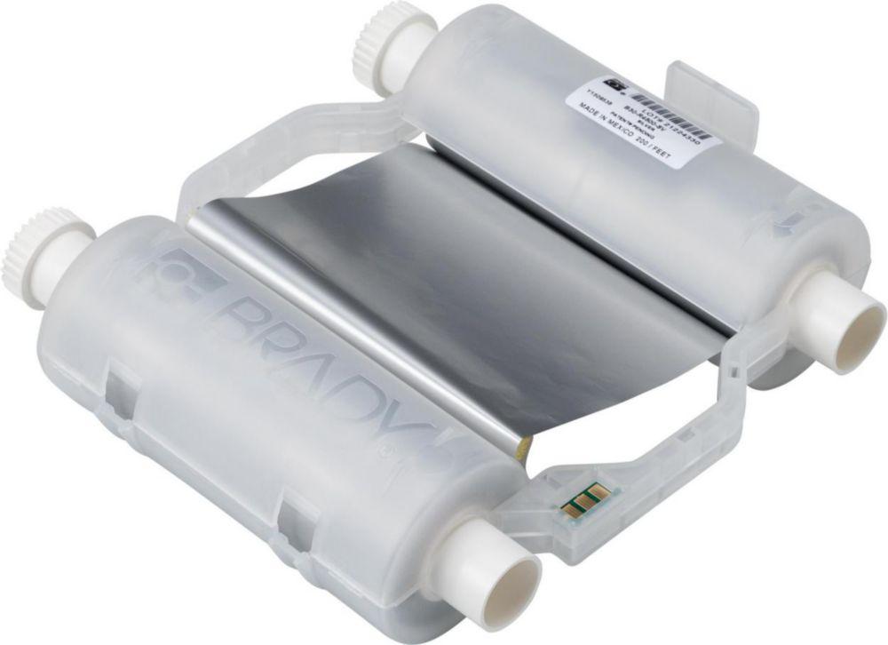 Brady High Performance Ribbon in Silver for BBP3x Printers