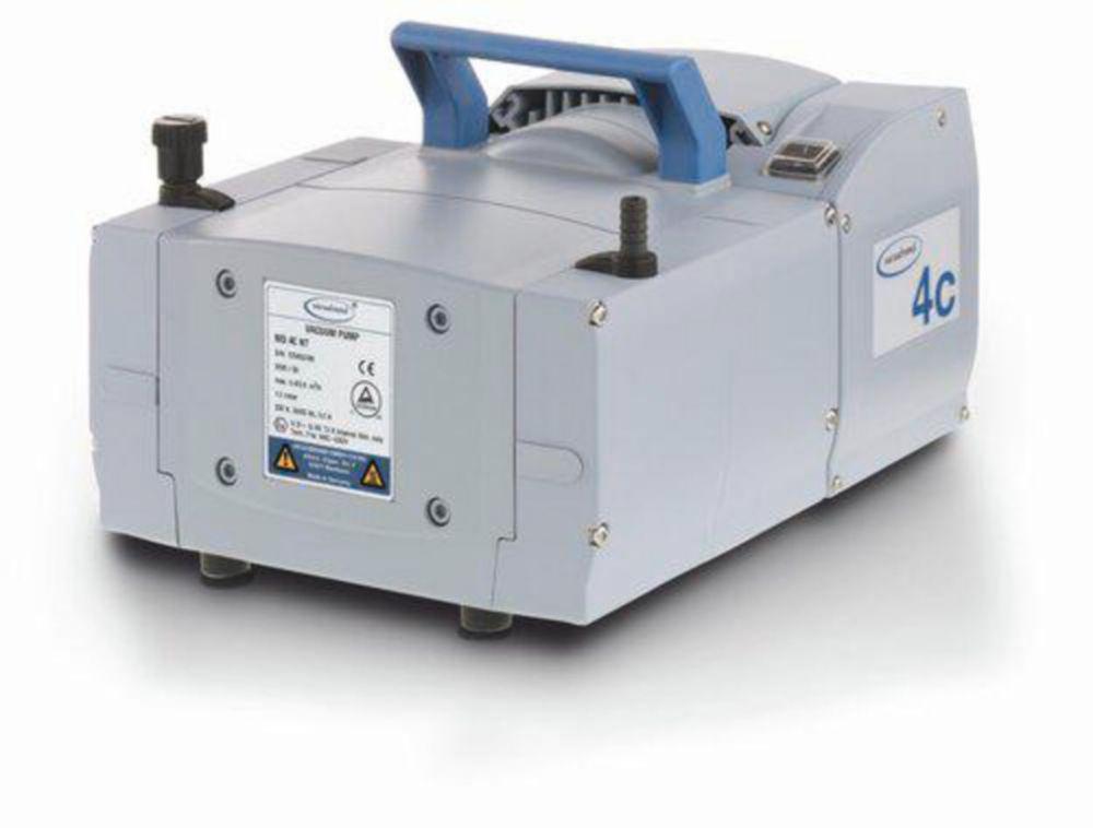 Vacuubrand Chemistry Diaphragm Pump MD 4C NT, Three-Stage, 230 V / 50 Hz, with CEE Plug