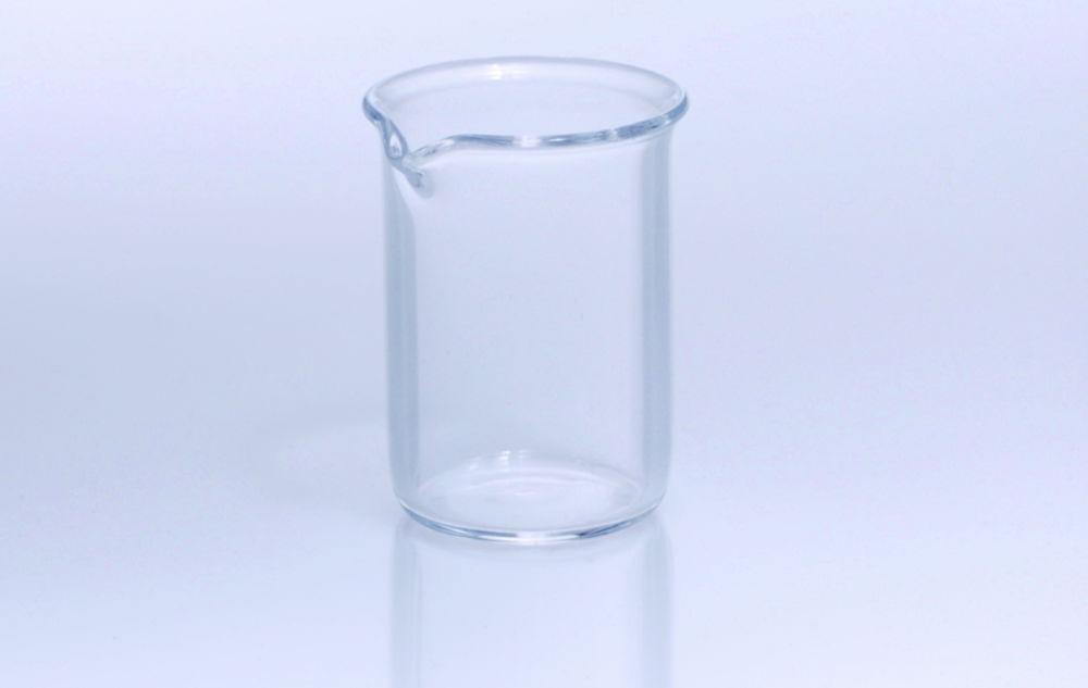 Beakers,quartz-glass,low form,cap. 150 ml
