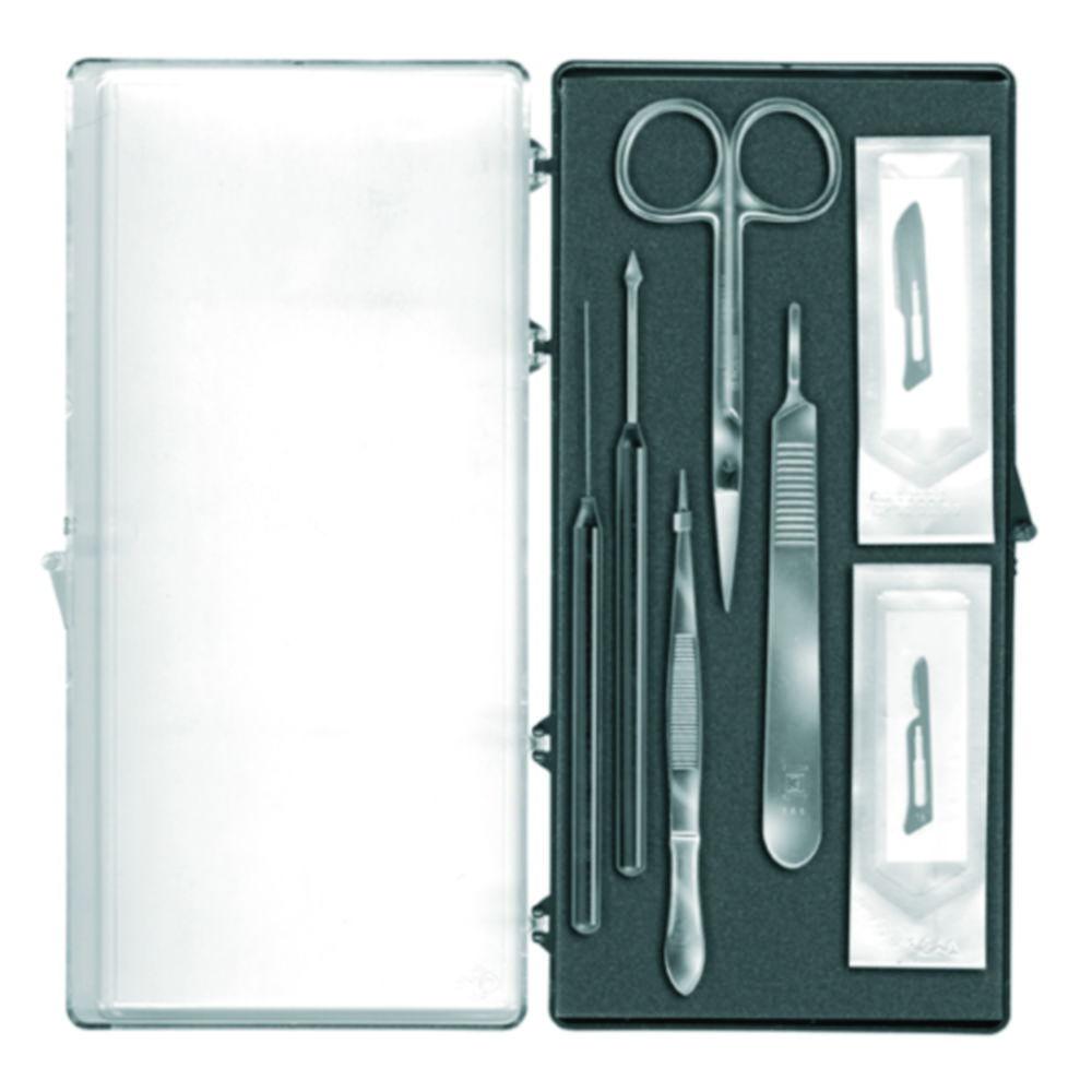 Set for students, 7-pieces in plastic case