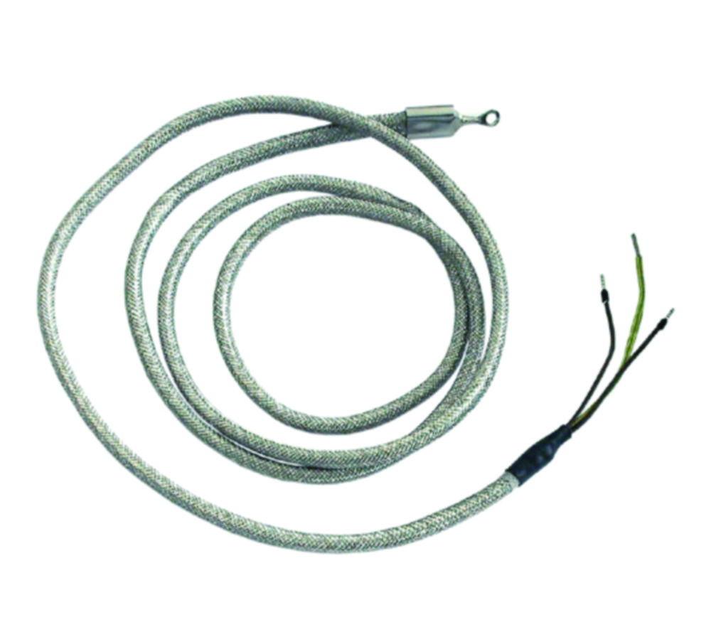 ISOHEAT Heating Tape, Fibre Glass, KM-HT-G/100 1000 cm, 2000 Watt, with External Protection Net, CU Nickel-Plated