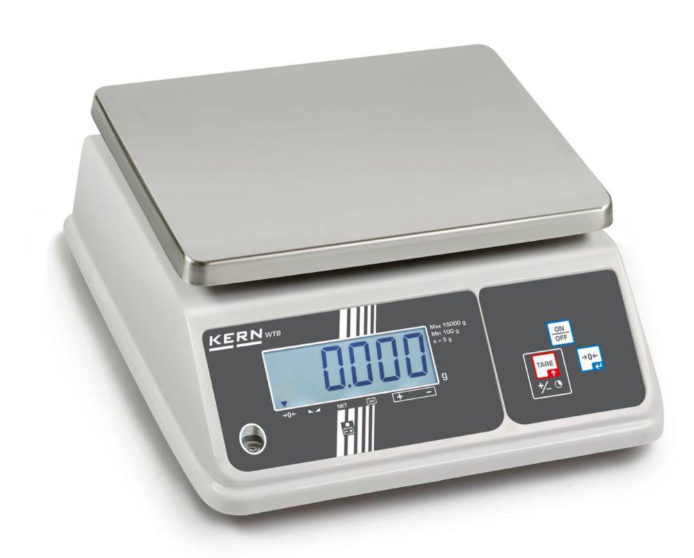Kern Bench Scale WTB 10K-3N, 15 kg / 2 g, Weighing Plate 263×203 mm