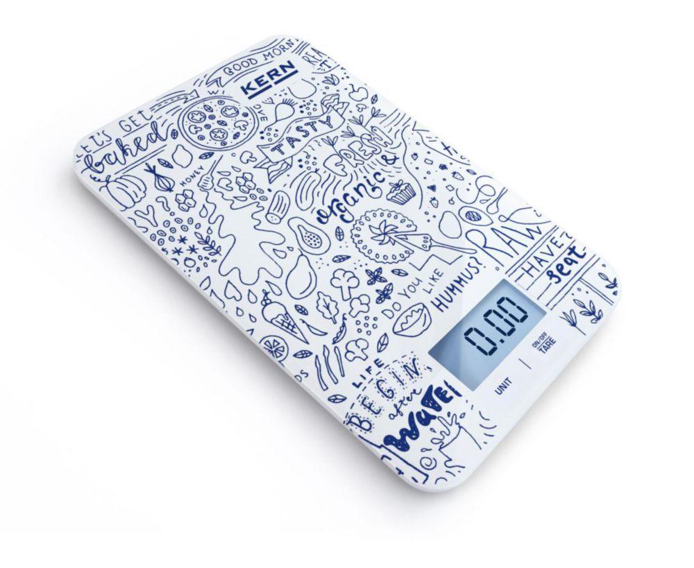 Kern Design Kitchen Scales FGE Weighing, Capacity 5 kg / Readability 1 g, Pack of 5
