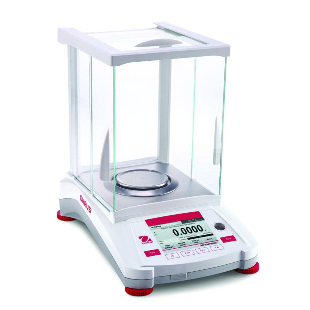 Analytical balance Adventurer® AX224 220 g / 0.1 mg, internal calibration weighing plate dia. 90mm