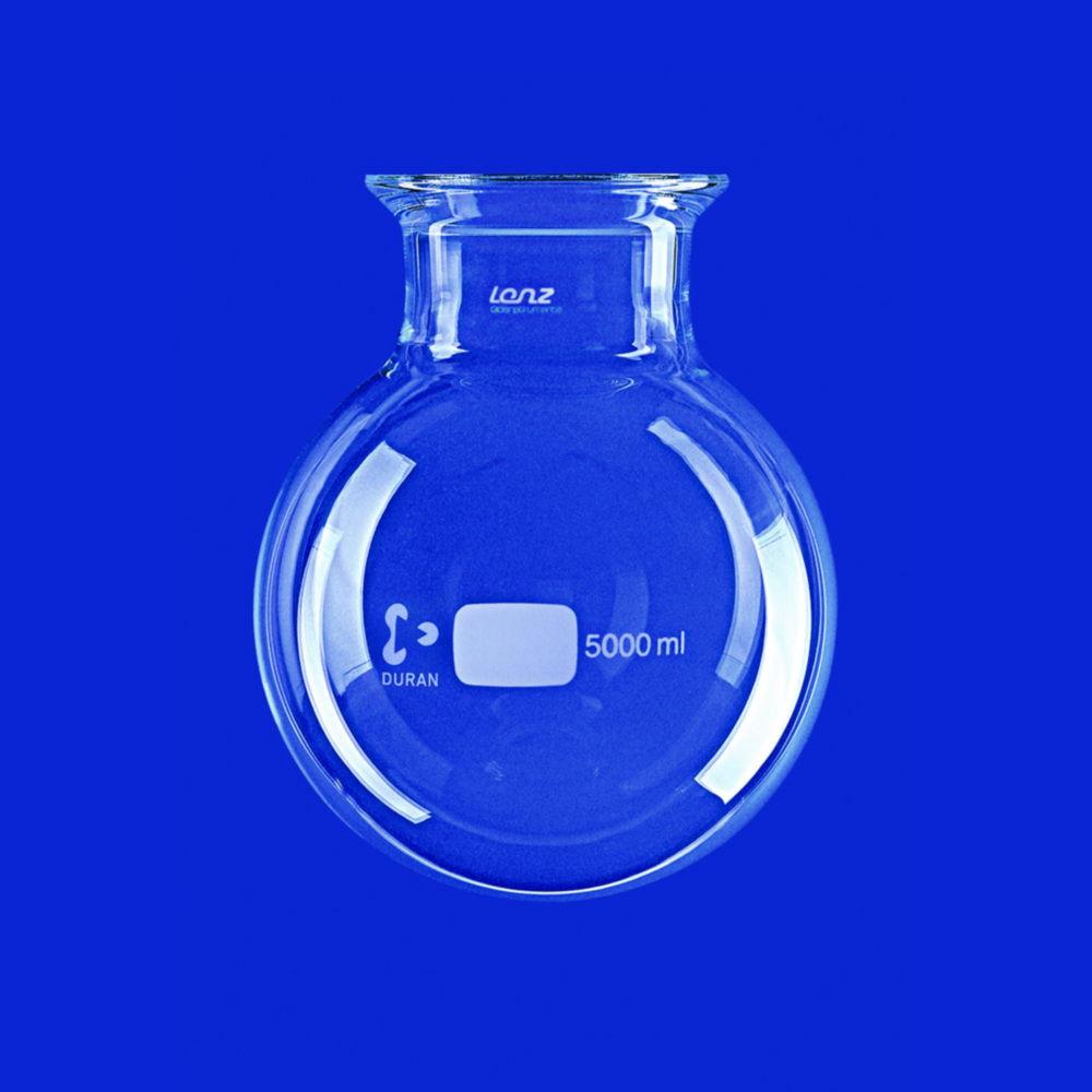 Lenz-Laborglas Reaction Vessels, Spherical, LF 200 Cap. 20

