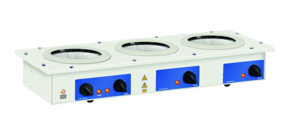 Cole-Parmer Extraction Heater/Stirrer, 3-Places 500 mL, 230 VAC

