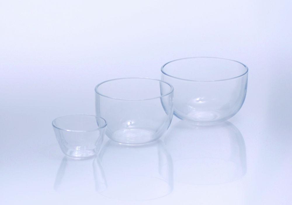 Quartz glass crucible 15 ml 35x28 mm, middle form