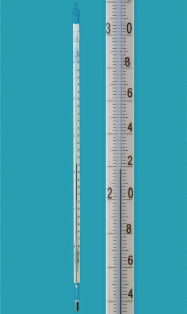 Laboratory thermometer -10/0...+50:1°C similar DIN