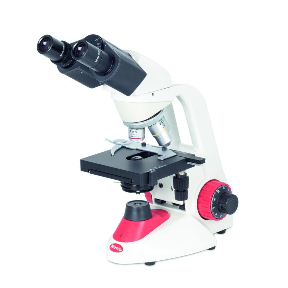 MOTIC Microscope RED132 with 4X, 10X, and 40X Objective Lens