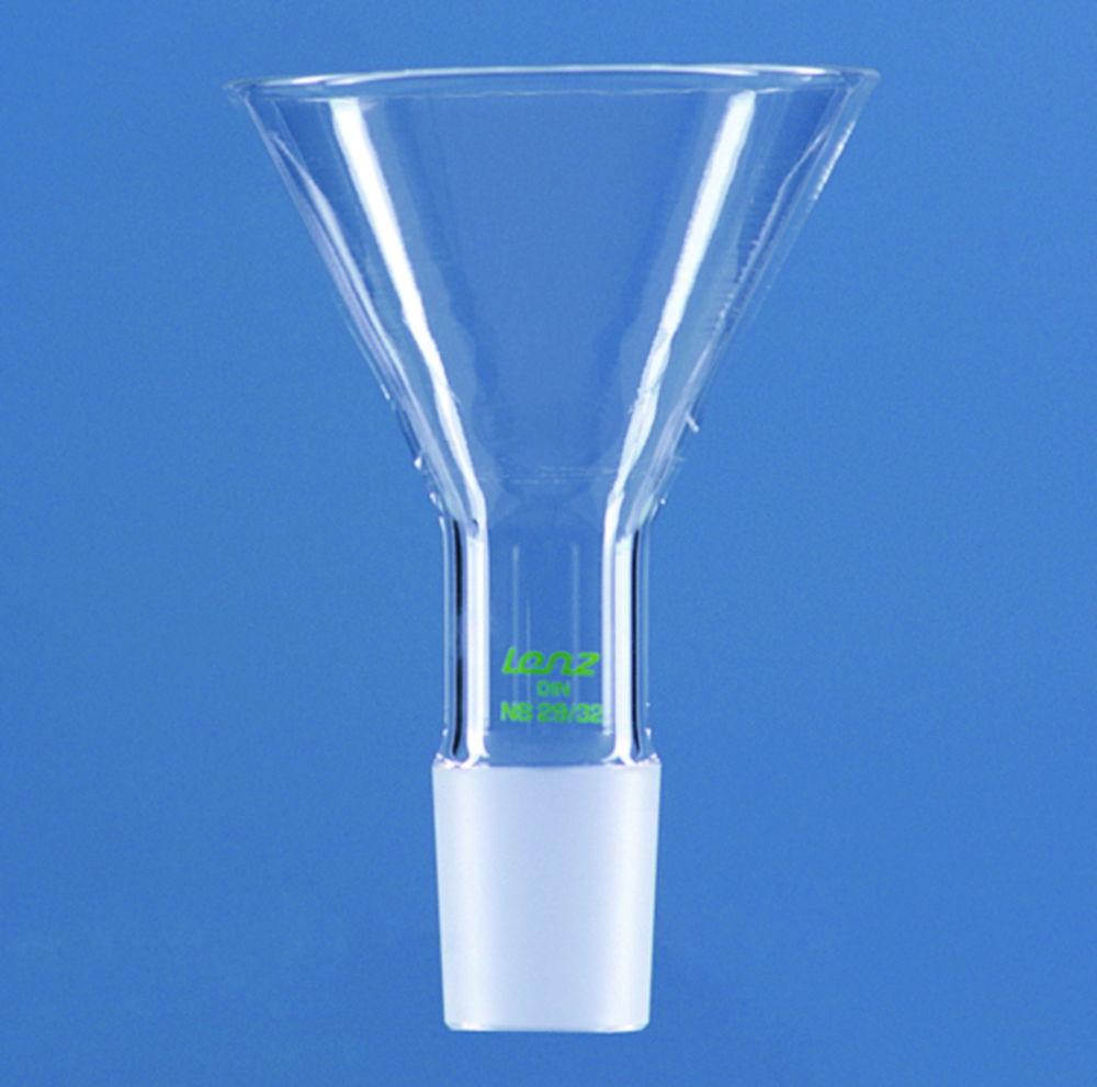 Lenz-Laborglas Funnels with Cone NS 14/23, OD 45mm
