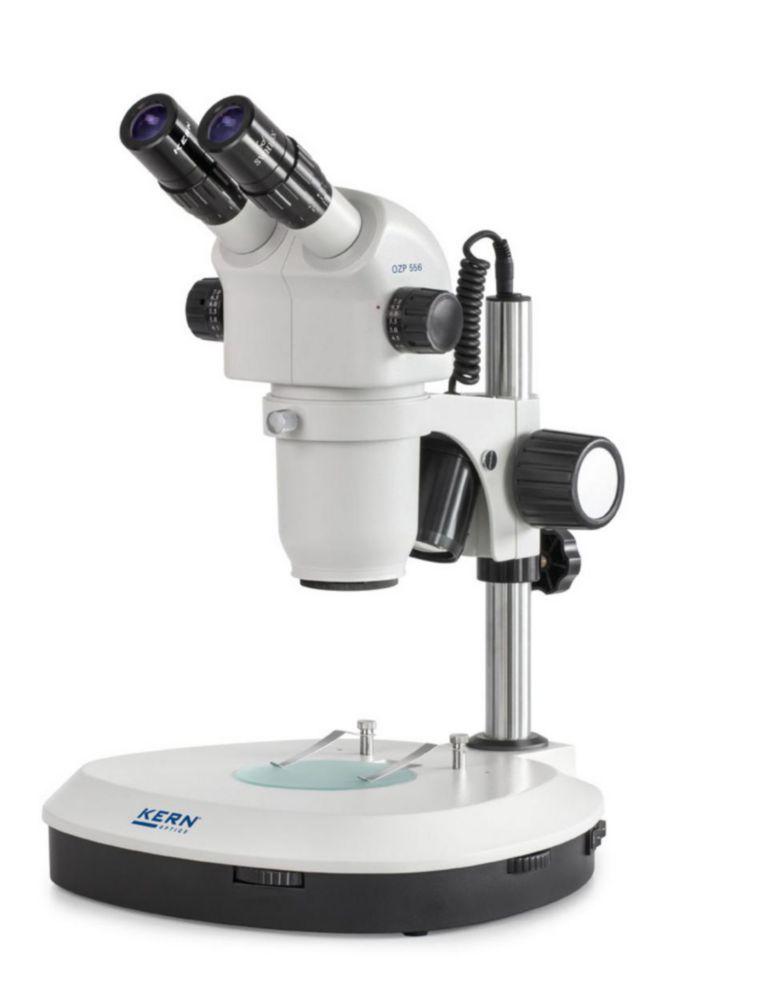 Kern Stereo Zoom Microscope 0.6-5.5x, HSWF10x23, LED, Dimensions 
330 x 285 x 470 mm