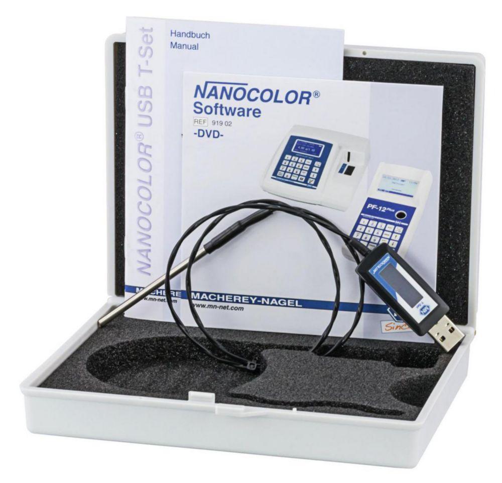 Macherey-Nagel Nano USB-T Set with Temperature Display for Electronic Control

