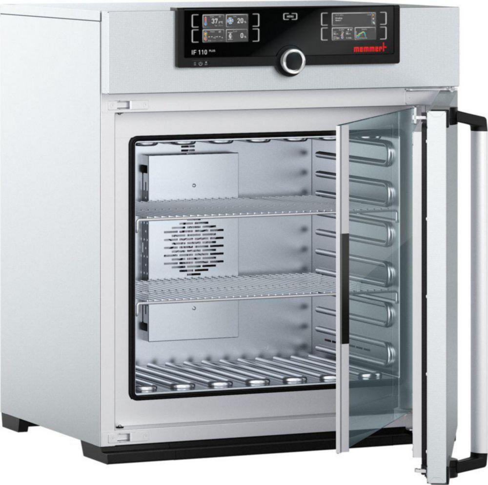 Memmert IF110plus Incubator +20...+80°C, 108 Ltr., Laboured Air Circulation with TwinDISPLAY