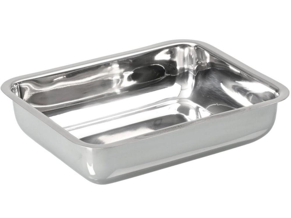 Bürkle Stainless Steel Bowls, Low Form 500×300×50