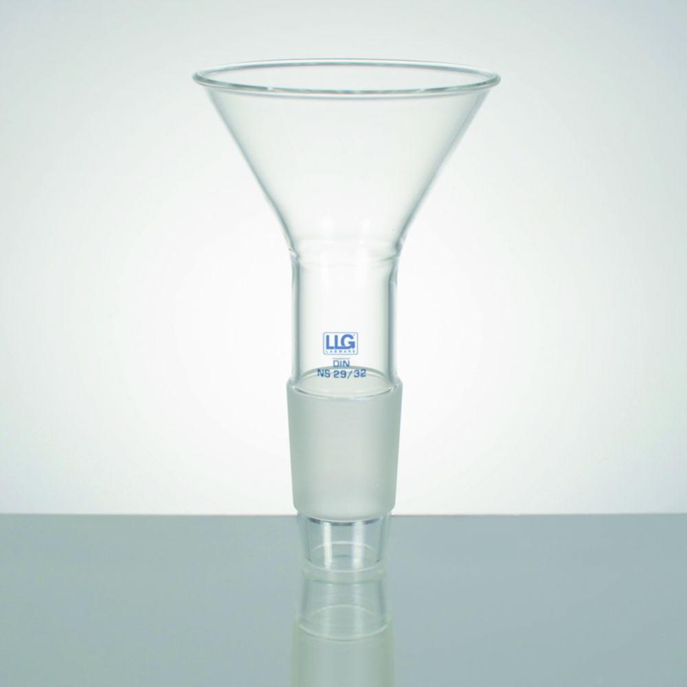 LLG Powder Funnel Ø 60 mm NS 14/23 Boro 3.3, Pack of 2