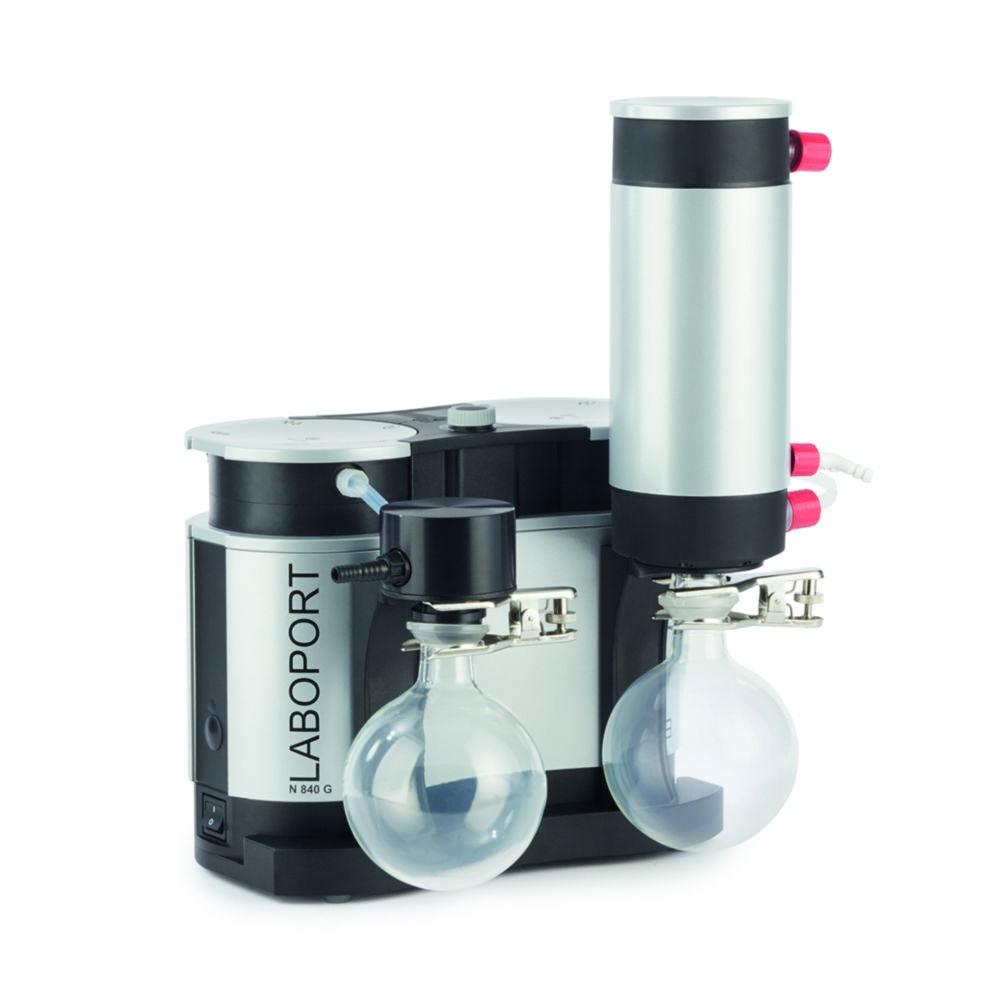 LABOPORT® Vacuum pump system SH 840 G 6mbar, 0.1 bar g, motor IP 30, 34 l/min, 240 V 50/60 Hz, 340x416x274mm