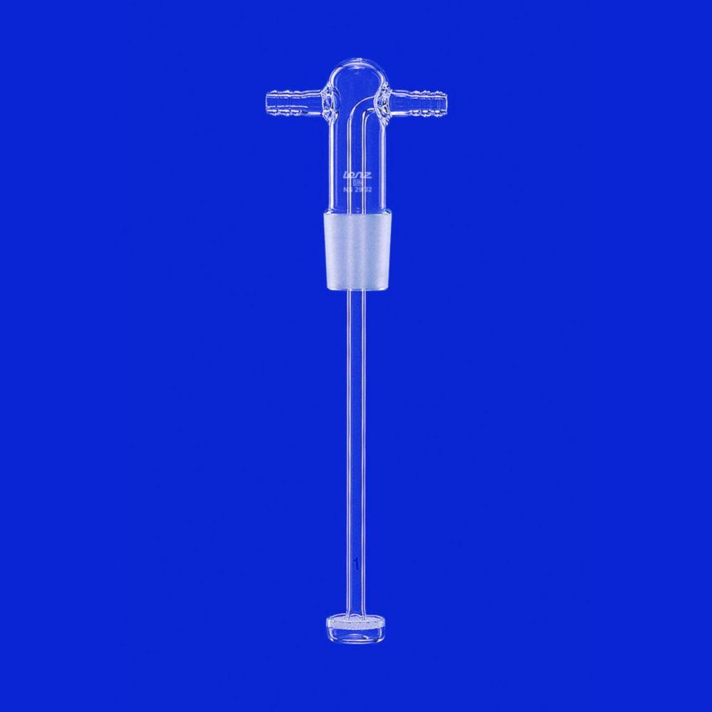 Gas-wash bottle attachment with filterplate GL 14, por.2