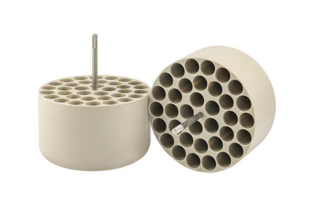 Ohaus Rack for 35x5-7ml Vessels, Diameter 13mm, Round Bucket, Pack of 2