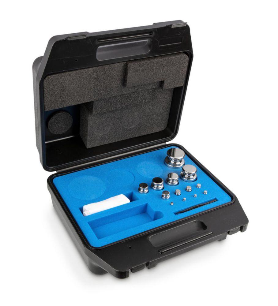 KERN Set of Weights E2 1 g–1 kg OIML – Stainless Steel in Plastic Case