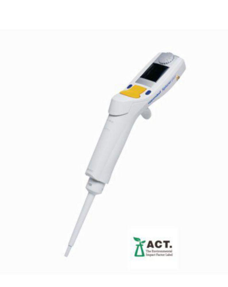 Eppendorf Xplorer Plus 1-Channel Pipette, 5-100 µL, Multifunction Rocker, Yellow

