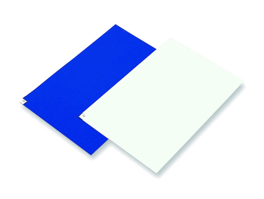 As One ASPURE Clean Mat, Weak Adhesive, 60 Layers, Blue, 600 x 1200 mm, Pack of 6 pcs