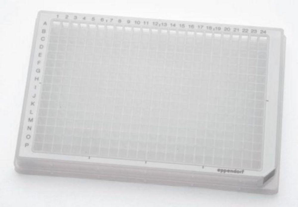 Eppendorf Microplate 384/V-PP Clear Wells Border Color White PCR Clean (240 Plates, 10x 24 pcs)

