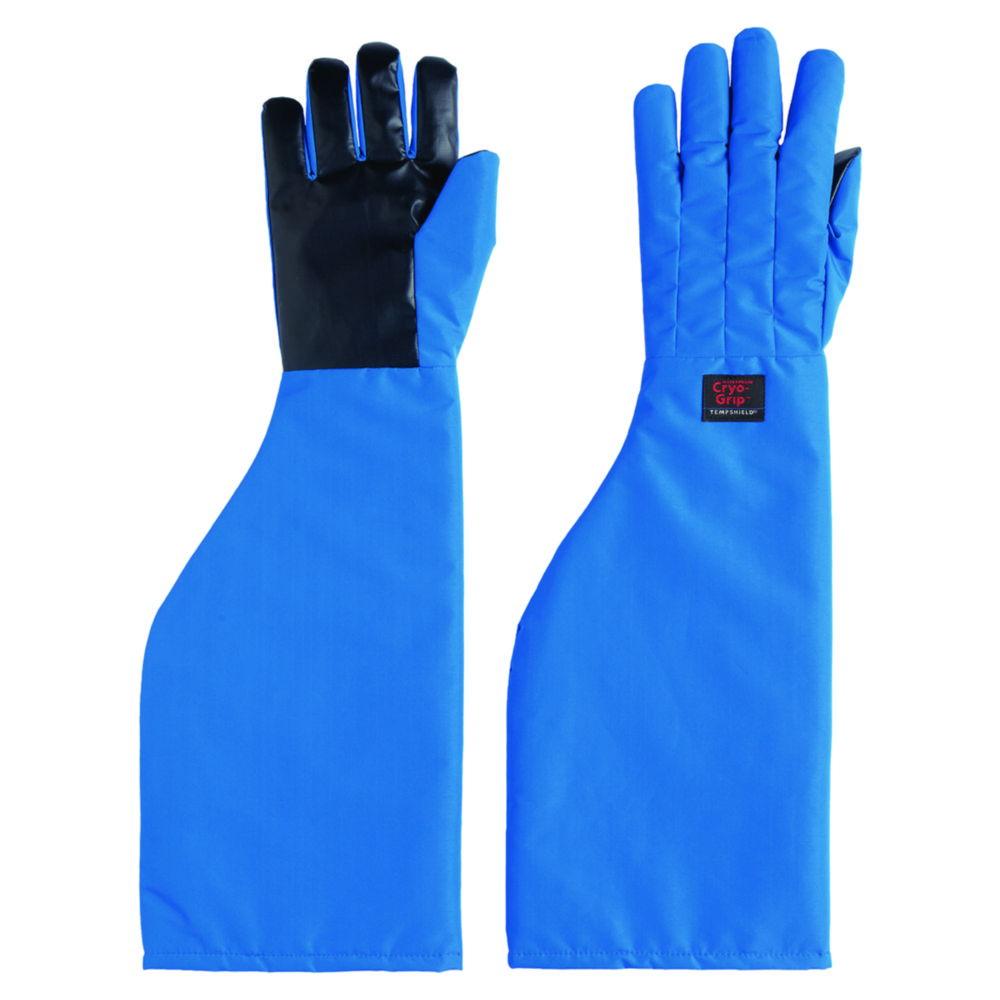 Cryo.Expert Cryo-Grip Gloves – Size M, Shoulder Length, with Cuff, Waterproof, Pair
